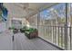 Enjoy the outdoors on this screened porch with wooded views at 4850 Meadowsweet Dr. # 1711, Myrtle Beach, SC 29579