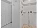 Walk-in shower with multiple shower heads and pebble floor at 4850 Meadowsweet Dr. # 1711, Myrtle Beach, SC 29579