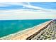 Aerial view of oceanfront property with beach access and community at 5905 S Kings Highway # 2106-C, Myrtle Beach, SC 29575