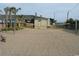 Beach volleyball court with sand and ocean views at 5905 S Kings Highway # 2106-C, Myrtle Beach, SC 29575