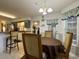 Cozy breakfast nook adjacent to kitchen with window seating at 635 Bucks Trail, Longs, SC 29568