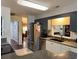 Kitchen boasts stainless steel appliances and granite countertops at 635 Bucks Trail, Longs, SC 29568