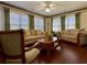 Living room with two sofas and a coffee table, lots of natural light at 635 Bucks Trail, Longs, SC 29568