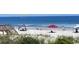 Beach access with umbrellas and chairs at 663 Pinehurst Dr. # 93C, Pawleys Island, SC 29585