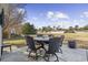 Patio with outdoor furniture and a view of the yard at 673 Hemlock Ave., Myrtle Beach, SC 29577