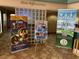 Hotel lobby with signs promoting area attractions and services at 6900 N Ocean Blvd. # 614, Myrtle Beach, SC 29572