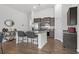 Modern kitchen with stainless steel appliances and granite countertops at 7015 River Bridge Ct, Myrtle Beach, SC 29579