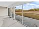 Screened porch with view of open field at 8183 Kerl Rd., Conway, SC 29526