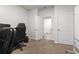 Bedroom with doors to other rooms and carpeted floors at 9179 Fort Hill Way, Myrtle Beach, SC 29579