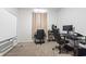 Bedroom with a desk, chair, and large whiteboard at 9179 Fort Hill Way, Myrtle Beach, SC 29579