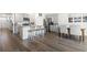 Modern kitchen with stainless steel appliances and granite countertops at 9179 Fort Hill Way, Myrtle Beach, SC 29579