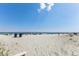 Expansive sandy beach with ocean views and beachgoers at 9560 Shore Dr. # 3A, Myrtle Beach, SC 29572