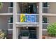 Entrance to A Place at the Beach I building, showing building number and stairs at 9560 Shore Dr. # 3A, Myrtle Beach, SC 29572