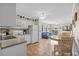 Clean and bright kitchen with white cabinets and modern appliances at 9560 Shore Dr. # 3A, Myrtle Beach, SC 29572