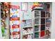 Organized storage room with shelving and containers for efficient storage at 1055 University Forest Dr., Conway, SC 29526