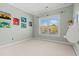 Light green bedroom featuring artwork and a built-in desk at 117 Ashley River Rd., Myrtle Beach, SC 29588