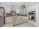 Modern kitchen with granite countertops and stainless steel appliances at 117 Ashley River Rd., Myrtle Beach, SC 29588