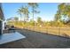 Private backyard with a fenced in area at 1574 Jardine Loop, Little River, SC 29566