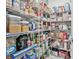 Well-stocked pantry with ample shelving for storage at 1584 Swing Bridge Way, Myrtle Beach, SC 29588