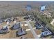 Aerial view showing home's location near a waterway at 169 Riverwatch Dr., Conway, SC 29527