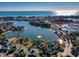 Aerial view of a beautiful home nestled near the water at 19 Cattail Ct. # 2B, Pawleys Island, SC 29585