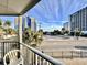 Enjoy oceanfront views from this condo's balcony at 1906 S Ocean Blvd. # 108A, Myrtle Beach, SC 29577