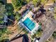 Aerial view of the community pool and its amenities at 204 Pipers Glenn # 204, Myrtle Beach, SC 29575