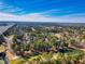 Wide aerial view of community and golf course at 204 Pipers Glenn # 204, Myrtle Beach, SC 29575