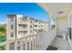 Balcony overlooking the community and ocean at 209 Hillside Dr. N # 204, North Myrtle Beach, SC 29582