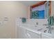 Walk-in bathtub with tropical-themed mural at 209 Hillside Dr. N # 204, North Myrtle Beach, SC 29582