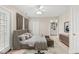 Spacious main bedroom with king-size bed and ensuite bathroom at 209 Hillside Dr. N # 204, North Myrtle Beach, SC 29582