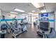 Well equipped fitness center with various exercise machines at 2801 S Ocean Blvd. # 1131, North Myrtle Beach, SC 29582