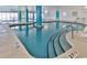 Large indoor pool with multiple access points at 2801 S Ocean Blvd. # 1131, North Myrtle Beach, SC 29582