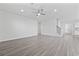 Bright and airy living room featuring gray flooring, neutral walls, recessed lighting, and ample space at 2871 Ellesmere Circle, Myrtle Beach, SC 29579