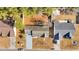 Aerial view showcases home's location in a quiet neighborhood at 306 Andorra St., Longs, SC 29568