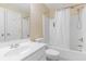 Clean bathroom with a shower/tub combo at 320 Muirfield Rd., Myrtle Beach, SC 29588