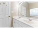 Bathroom with double vanity and large mirror at 320 Muirfield Rd., Myrtle Beach, SC 29588