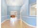 Dining room with hardwood floors and view into living room at 320 Muirfield Rd., Myrtle Beach, SC 29588