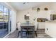 Kitchen dining area with table and chairs, near sliding glass doors at 3737 Kingsley Dr., Myrtle Beach, SC 29588