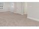 Large bonus room featuring carpeted floors and window at 382 Glacier Way, Conway, SC 29526