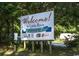 Little River Waterfront sign welcoming visitors at 3845 Woodridge Circle, Little River, SC 29566