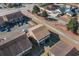 Aerial view of property, highlighting building and parking at 405 Garden Dr. # 106A, Surfside Beach, SC 29575