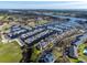 Breathtaking aerial shot of a marina, condos, and golf course near the waterfront at 4210 Coquina Harbour Dr. # A-16, Little River, SC 29566