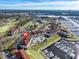 Beautiful aerial view of the coastal real estate property and marina at 4210 Coquina Harbour Dr. # A-16, Little River, SC 29566