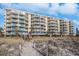 Oceanfront condo building with beach access at 4605 S Ocean Blvd. # E-1, North Myrtle Beach, SC 29582