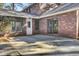 Brick patio adjacent to the house, providing outdoor space at 47 Byers Trail, Pawleys Island, SC 29585