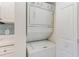 Stackable washer and dryer in a closet at 4781 Wild Iris Dr. # 304, Myrtle Beach, SC 29577