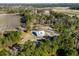 Aerial view of the property showing its rural setting at 5300 Juniper Bay Rd., Conway, SC 29527