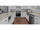 Well-equipped kitchen with granite counters and stainless steel appliances at 5300 Juniper Bay Rd., Conway, SC 29527