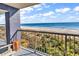 Private balcony boasting stunning ocean and beach views at 5308 N Ocean Blvd. # 701, Myrtle Beach, SC 29577